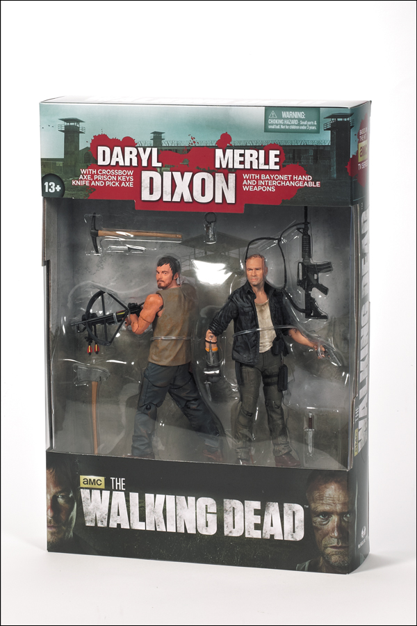 McFarlane Walking Dead Daryl & Merle Dixon Figures 2-Pack